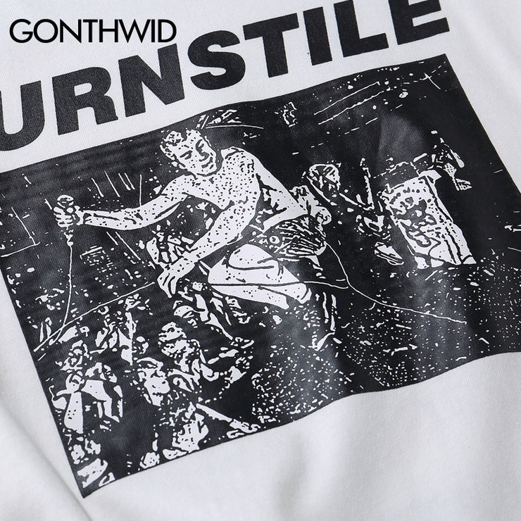 GONTHWID Mens Hip Hop Printed Long Sleeve T-Shirts 2017 Autumn Fashion Casual Cotton Extended Swag Longline Top Tees Streetwear