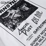 GONTHWID Mens Hip Hop Printed Long Sleeve T-Shirts 2017 Autumn Fashion Casual Cotton Extended Swag Longline Top Tees Streetwear