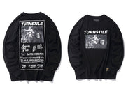 GONTHWID Mens Hip Hop Printed Long Sleeve T-Shirts 2017 Autumn Fashion Casual Cotton Extended Swag Longline Top Tees Streetwear