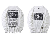 GONTHWID Mens Hip Hop Printed Long Sleeve T-Shirts 2017 Autumn Fashion Casual Cotton Extended Swag Longline Top Tees Streetwear