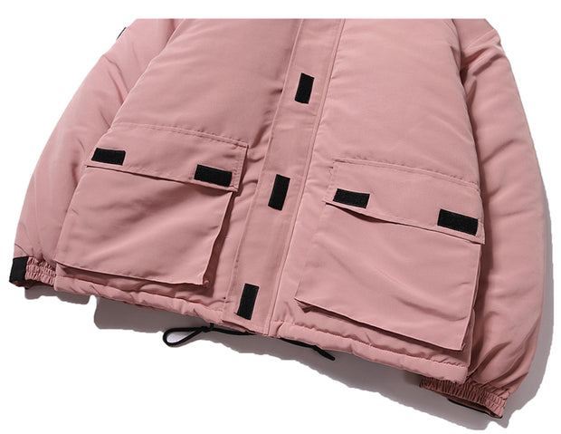 Aelfric Eden Safari Style Thick Jackets Coats Man 2018 Winter Warm Cotton Padded Baseball Outwear Urban Casual Streetwear EK01