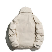 Una Reta Men's Winter Jacket New Casual Solid Stand Collar Jackets Mens Hip Hop Big Pockets Plus Size Warm Parka