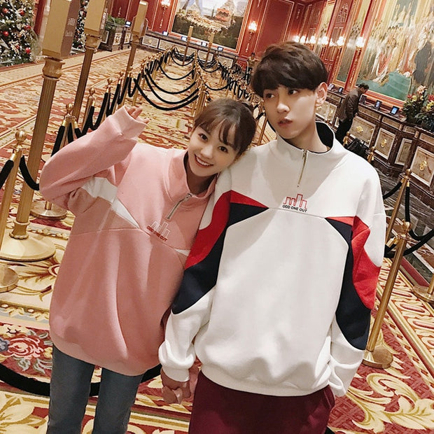 2018 Spring And Autumn New Men's Solid Color Simple Long-sleeved Youth Fashion Casual Sweatshirt Business Temperament Wild