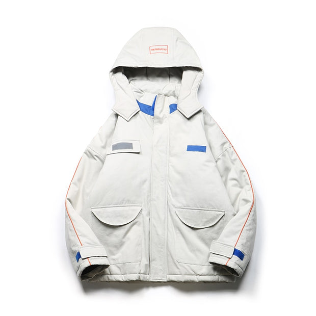 2018 Latest Winter Men's Youth Thick Jacket Korean Fashion British Style Loose Discount Cotton Coat Parkas Free Shipping